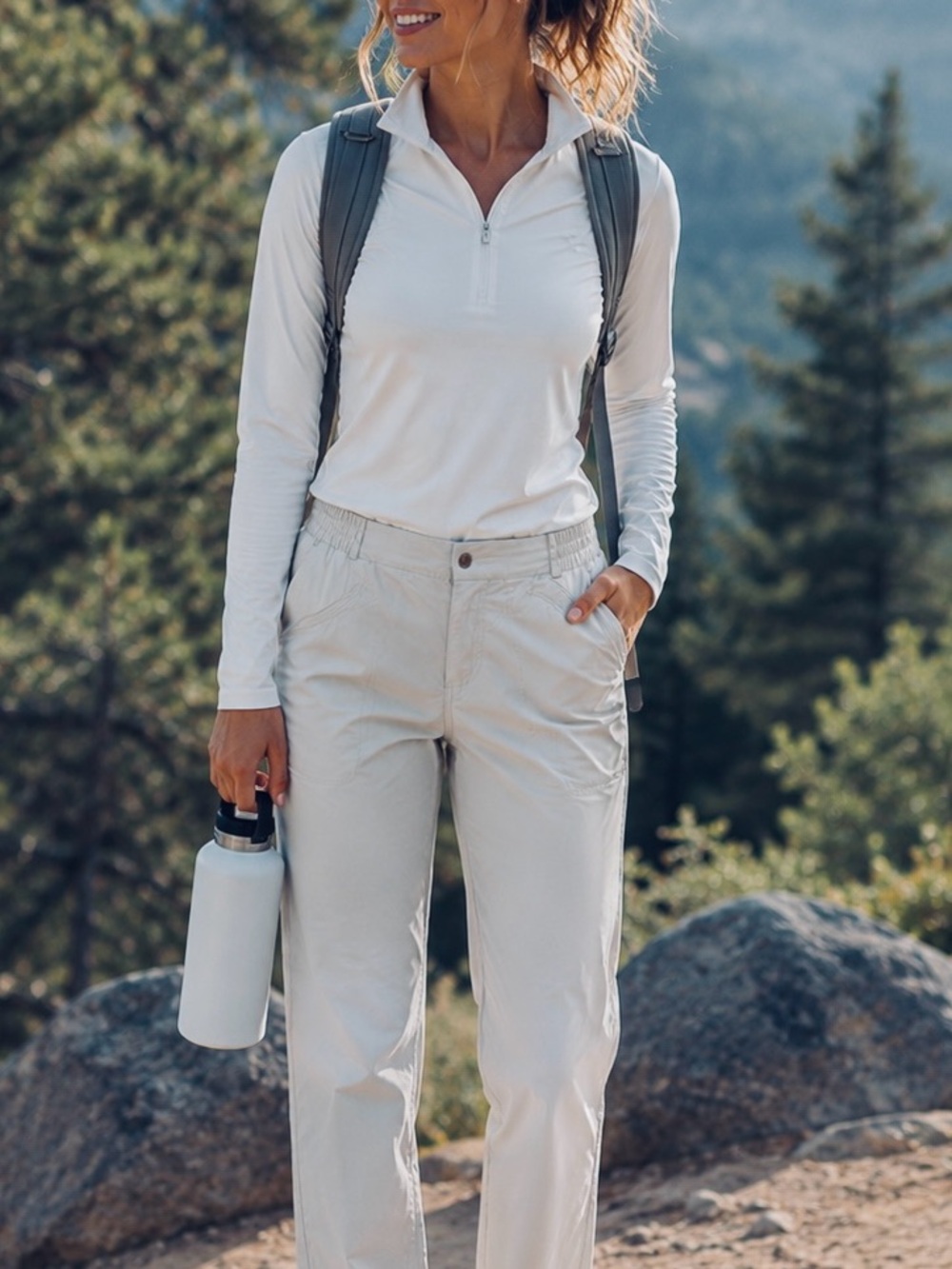 MPG Gray Lightweight Golf/Hiking Pants – Size M